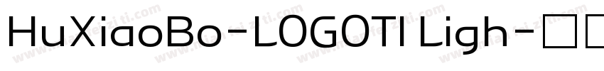 HuXiaoBo-LOGOTI Ligh字体转换